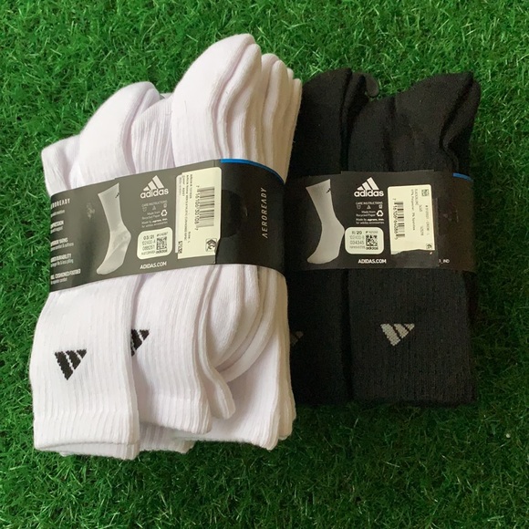 2 packs - 6 pairs sets Adidas  Cushioned Crew - Picture 3 of 10